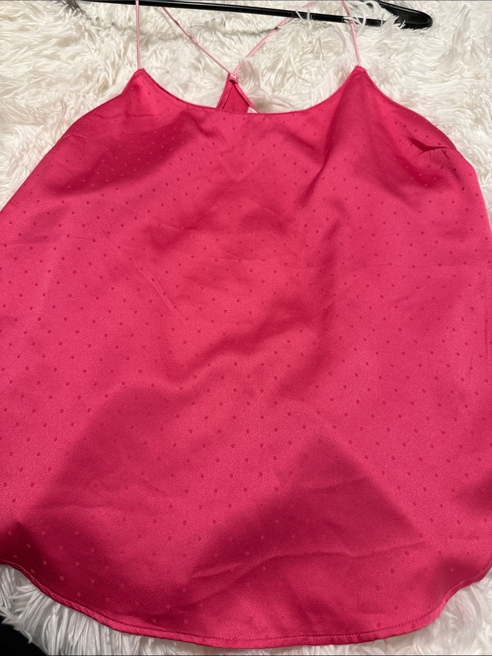 Victoria's Secret Bubblegum Pink Satin Cami